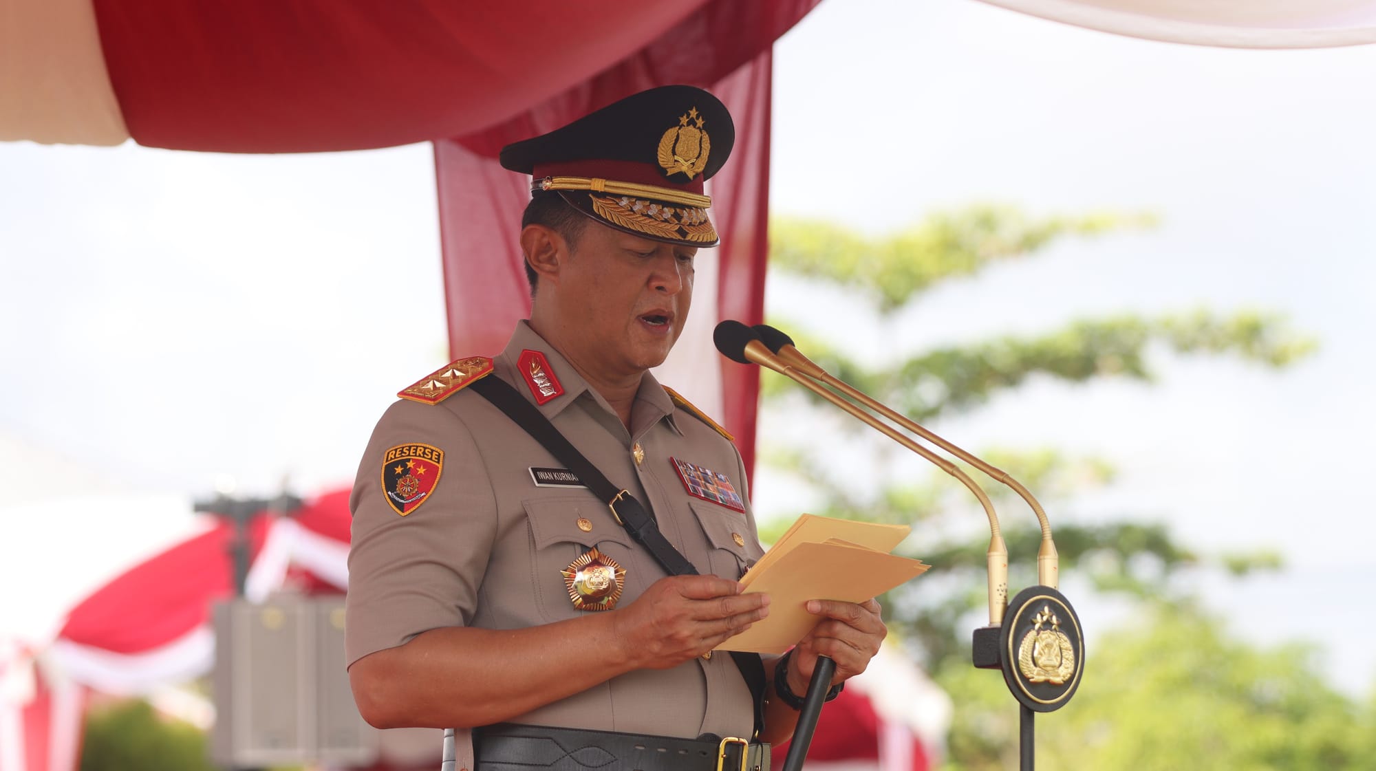 Sebanyak 143 Siswa SPN Polda Kalteng Resmi Menyandang Pangkat Bintara Remaja