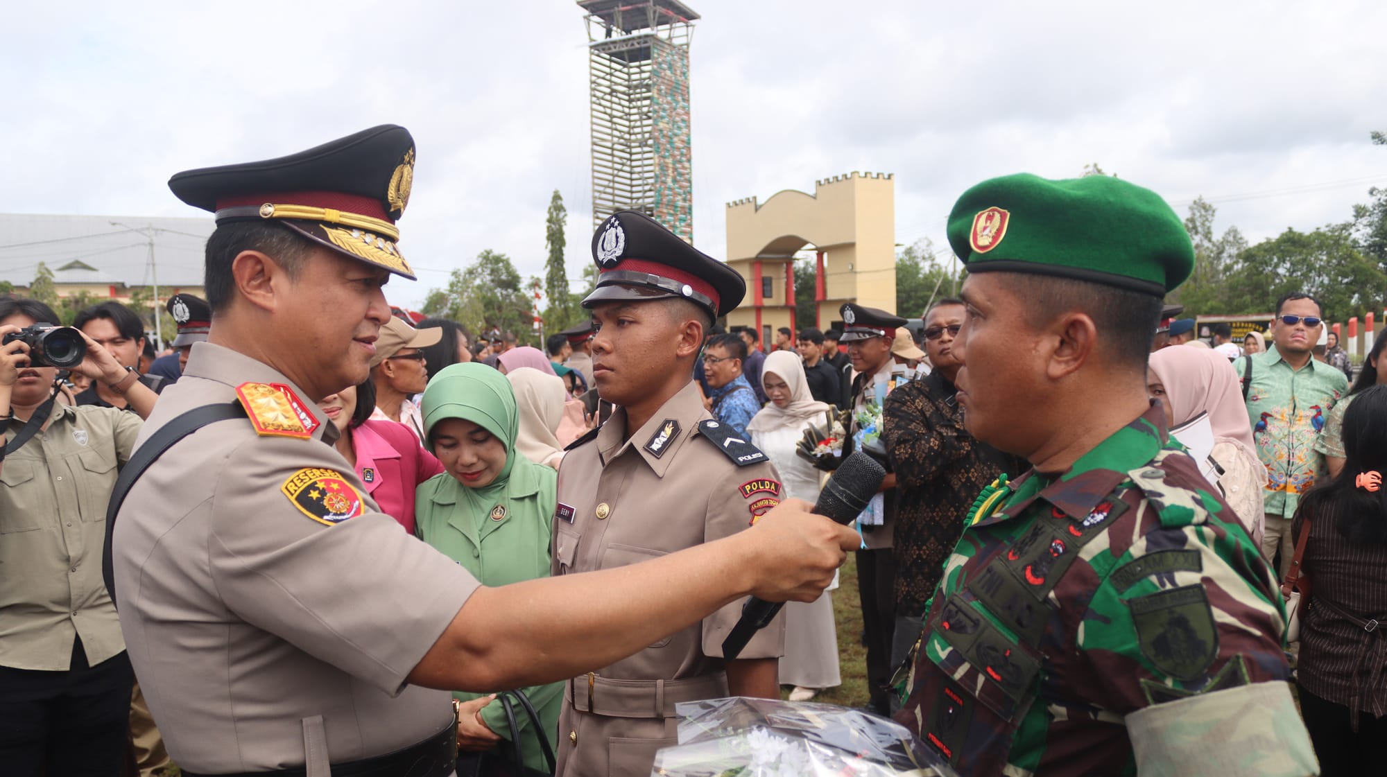 Kapolda Kalteng Pimpin Pelantikan 143 Bintara Remaja Lulusan SPN