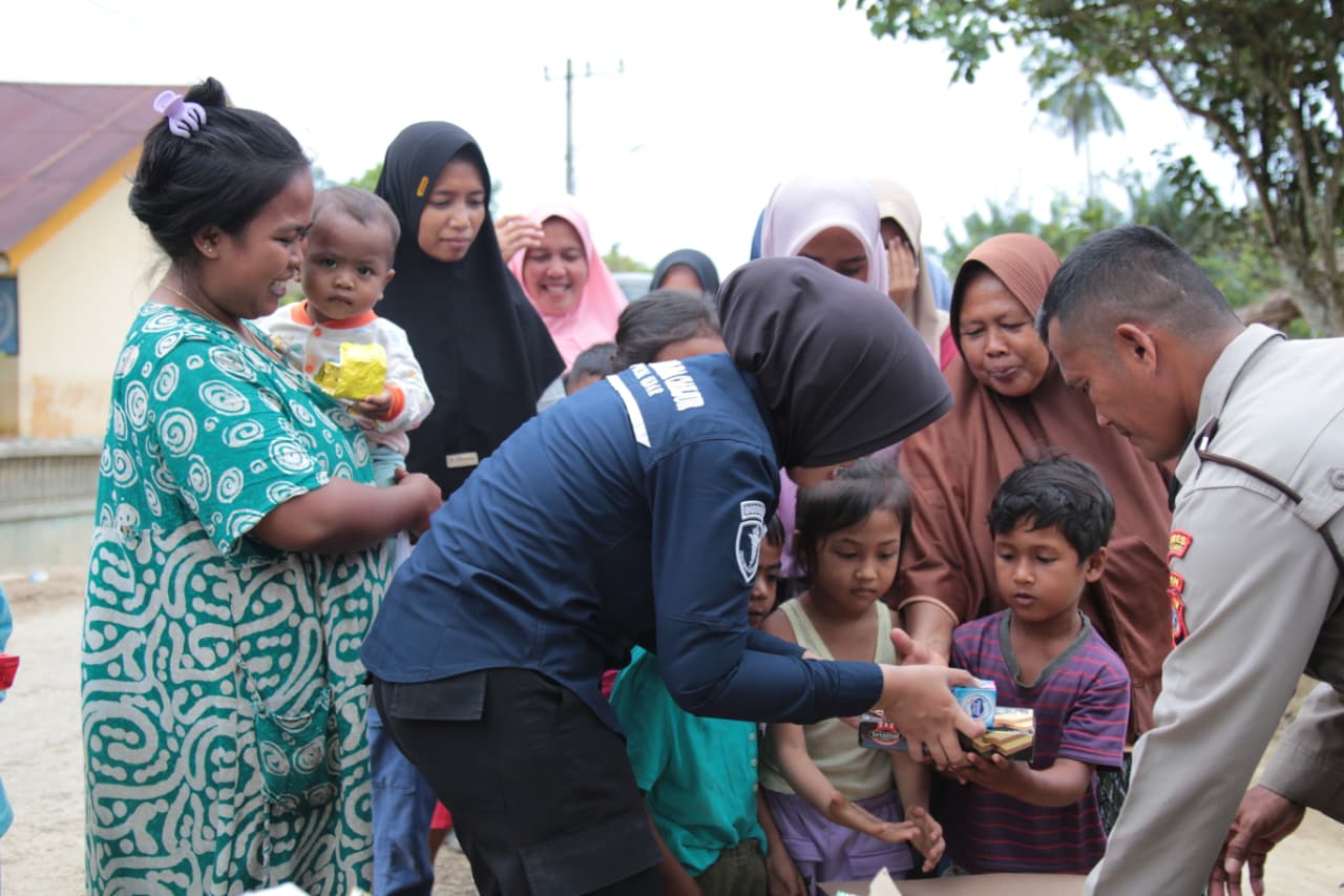Polri Hadirkan Patroli Medis untuk Warga Terdampak Banjir di Aceh Tamiang