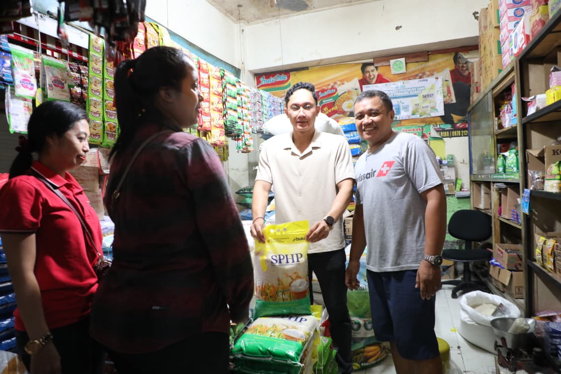 Meskipun Libur Hari Raya Natal, Tim Satgas Polda Bali Tetap Sidak Harga Beras