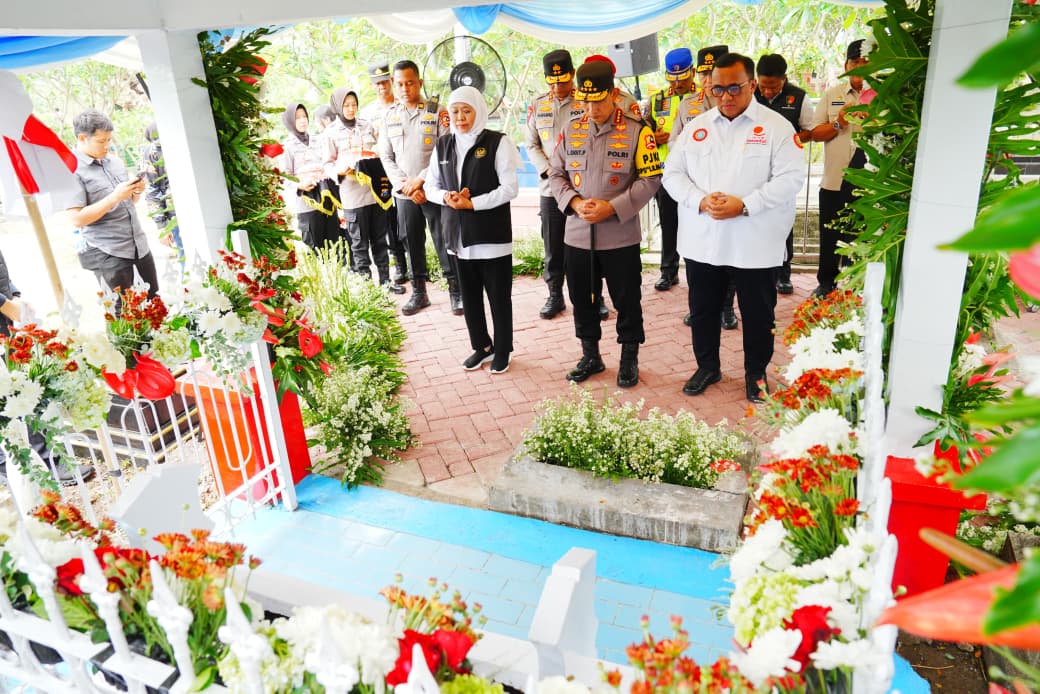 Kapolri Pimpin Ziarah Makam hingga Groundbreaking Museum Marsinah untuk Mengenang Marsinah