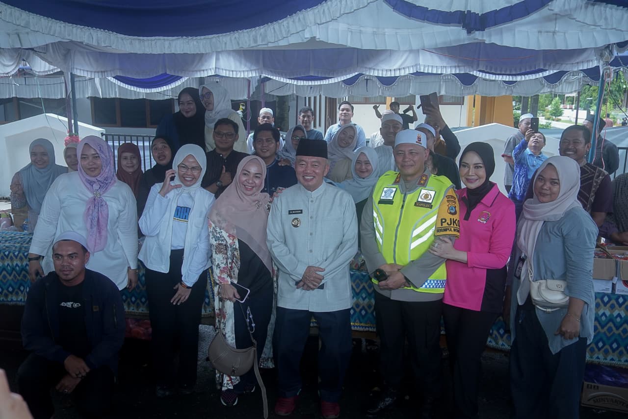 Dukungan Polda Kalteng, Jamaah Haul Guru Sekumpul Nikmati Pemeriksaan Kesehatan Gratis