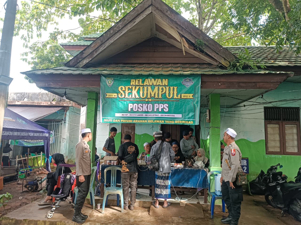 Amankan Haul ke-21 Guru Sekumpul di Kalsel, BKO Polda Kalteng Hadirkan Akses Internet Starlink Gratis
