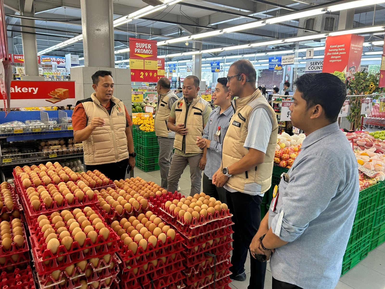 Cek Harga Pangan Jelang Akhir Tahun, Satgas Pangan Temukan Fluktuasi Wajar di Pasar Tradisional Semarang