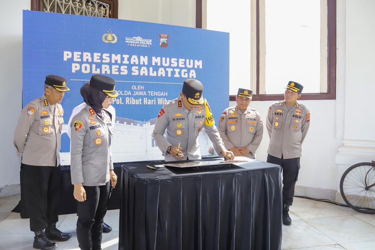 Museum Polres Salatiga Resmi Dibuka, Kapolda Jateng Tekankan Nilai Sejarah dan Edukasi