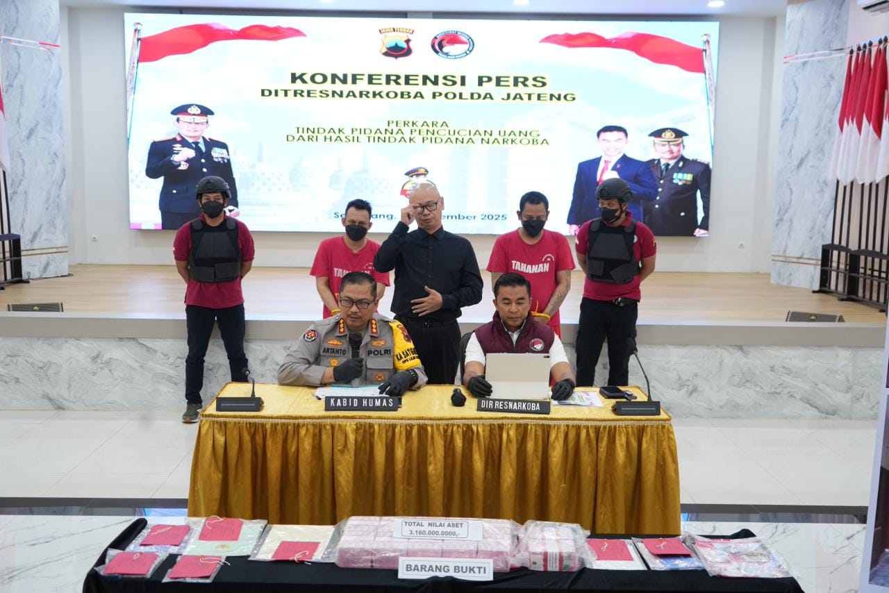 Jejak Uang Haram 11 Tahun Terbongkar, Polda Jateng Sita Aset Miliaran Bandar Sabu
