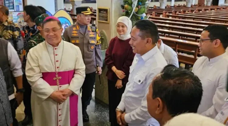 Forkopimda Kota Malang Cek Kesiapan dan Keamanan Gereja Jelang Natal