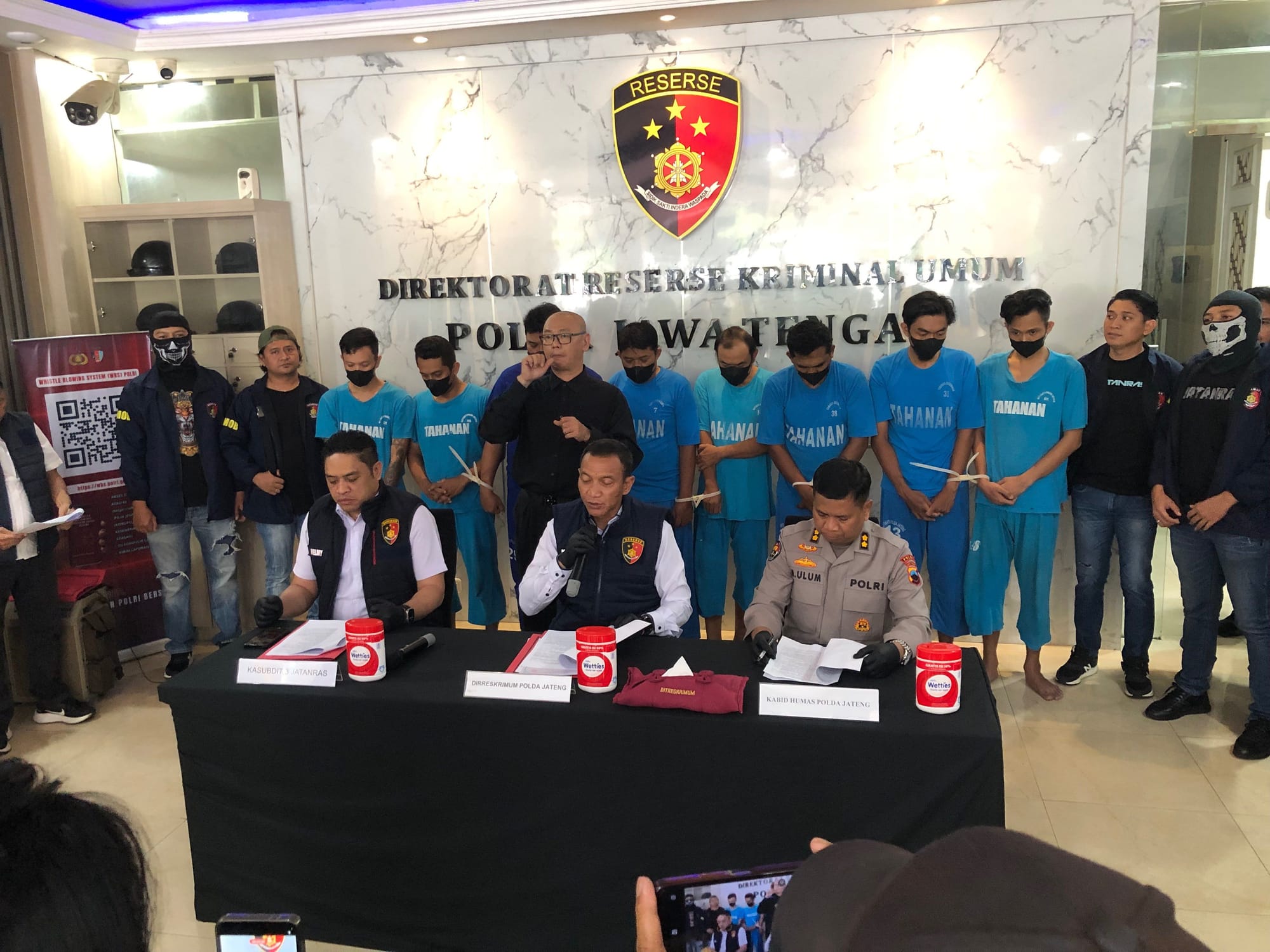Bongkar Sindikat Penggelapan Mobil Rental, Polda Jateng Tangkap Sejumlah Pelaku