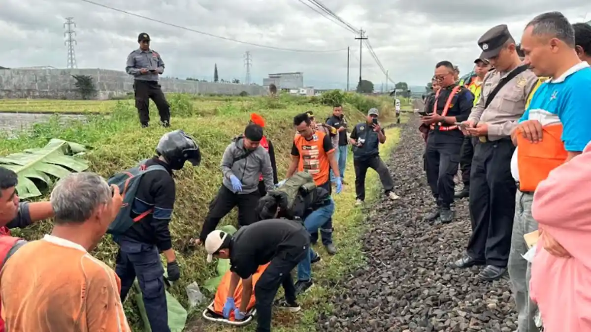 Pria Tewas Tertabrak Kereta Penataran di Malang, Polisi Dalami Keterangan Masinis