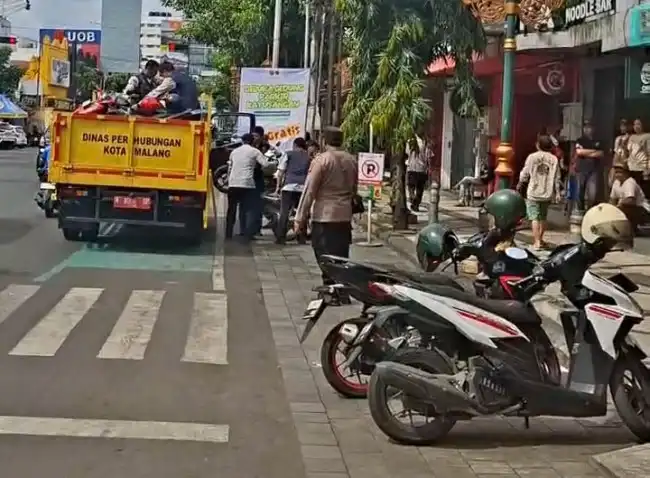 Mulai Besok Parkir Sembarangan di Koridor Kayutangan Heritage Siap-siap Ditilang