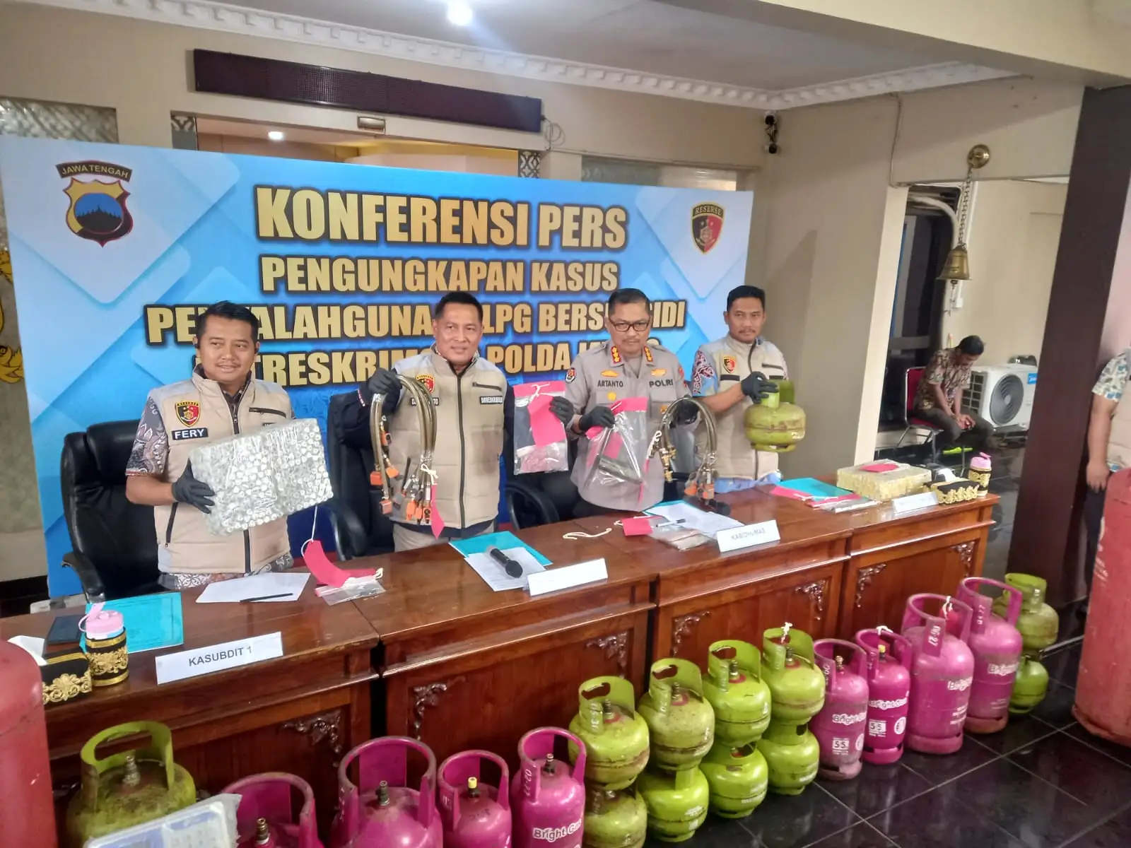 Satgas Pangan Bergerak, Polda Jateng Berangus Mafia LPG Subsidi