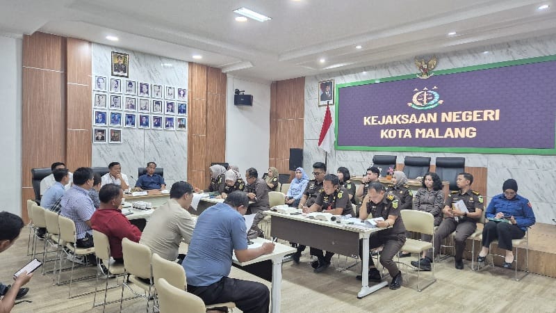 Kejari Kota Malang dan Polresta Gelar Rakor Teknis, Samakan Persepsi Penerapan KUHP Baru