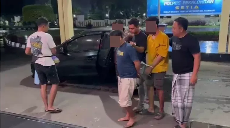 Polisi Tangkap Tiga Pemuda Pengedar Bibit Tembakau Sintetis di Kabupaten Pekalongan