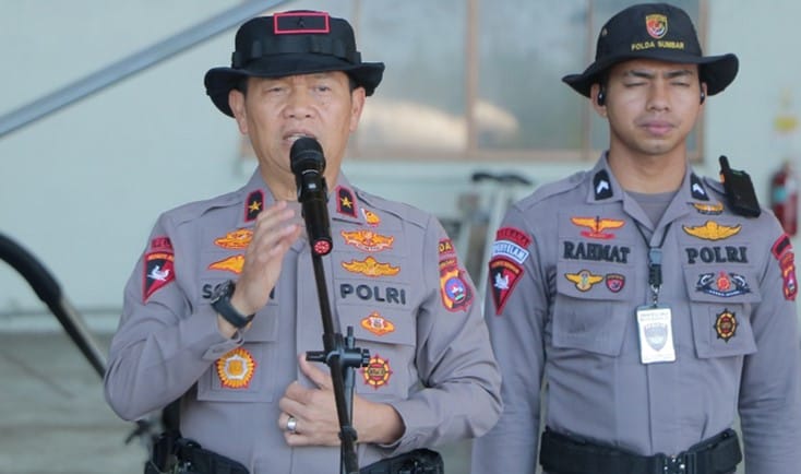 Wakapolda Sumbar Tekankan Disiplin dan Profesionalisme Saat Serpas BKO Ditpolairud
