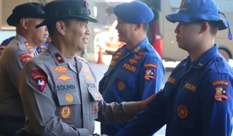 BKO Ditpolairud Baharkam Polri Resmi Kembali ke Jakarta, Waka Polda Sumbar Beri Apresiasi