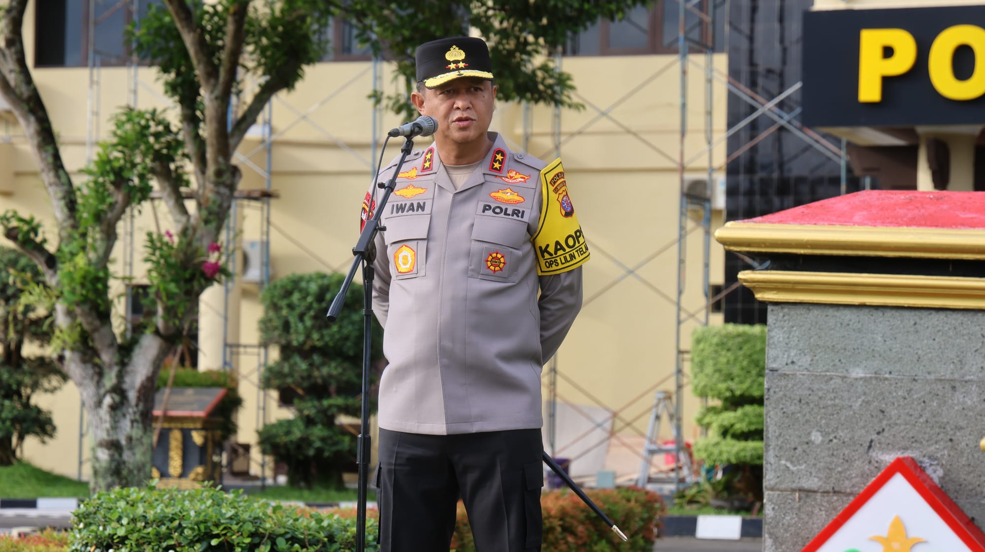 Pimpin Apel Pagi Personel, Ini Arahan Kapolda Kalteng