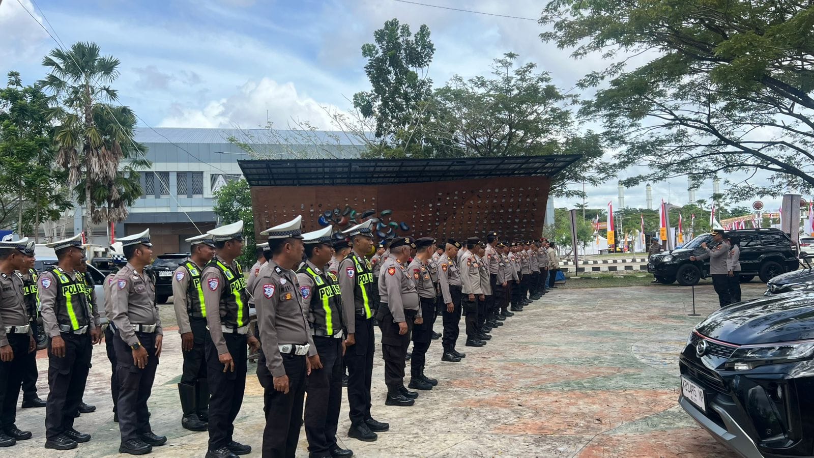 Polresta Pontianak Siagakan Personel Amankan Pembukaan Proliga 2026