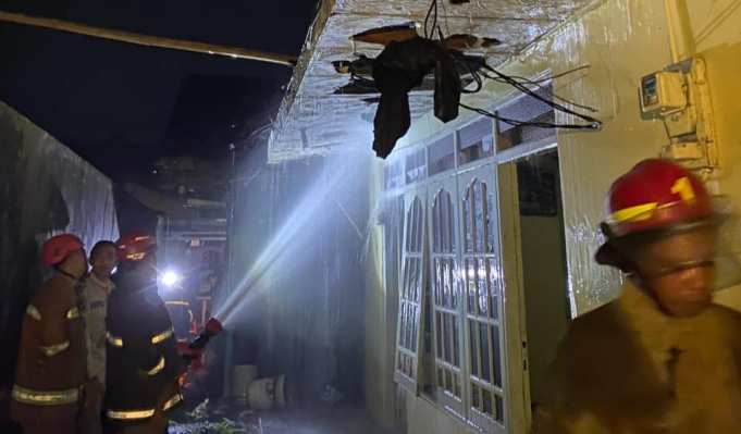 Dini Hari Rumah Warga Garung Wonosobo Terbakar, Seluruh Harta dan Dokumen Lenyap