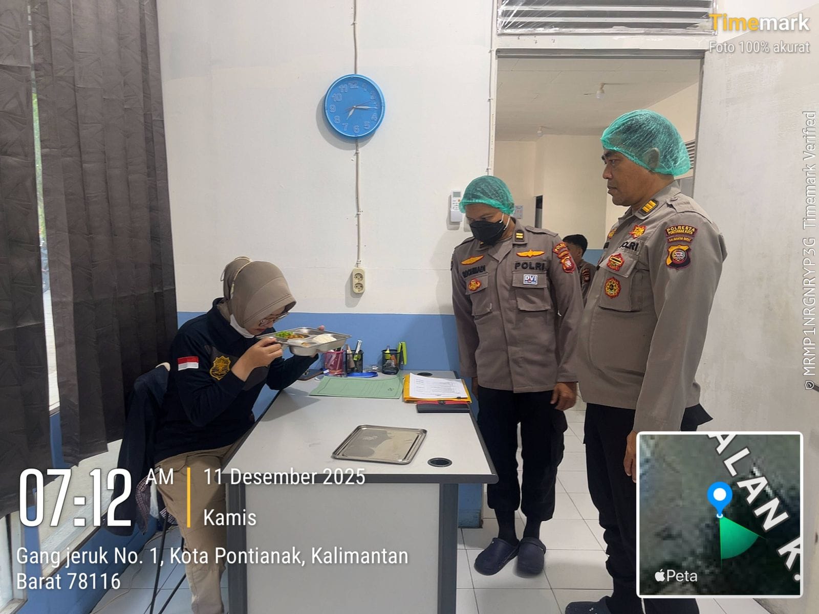 Tak Sekadar Bergizi, Polresta Pontianak Pastikan Makanan Pelajar Aman Lewat Uji Safety Food