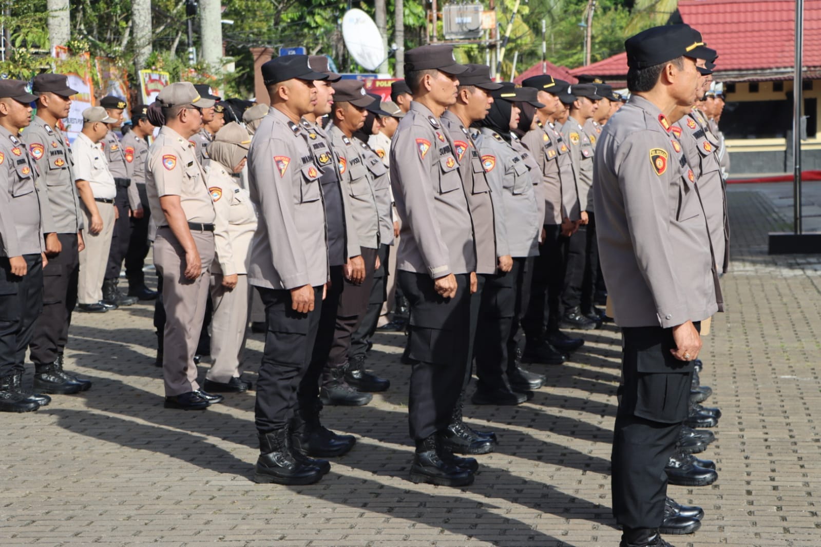 Wakapolresta Pontianak Ingatkan Personel: Jaga Integritas, Layani Masyarakat dengan Empati