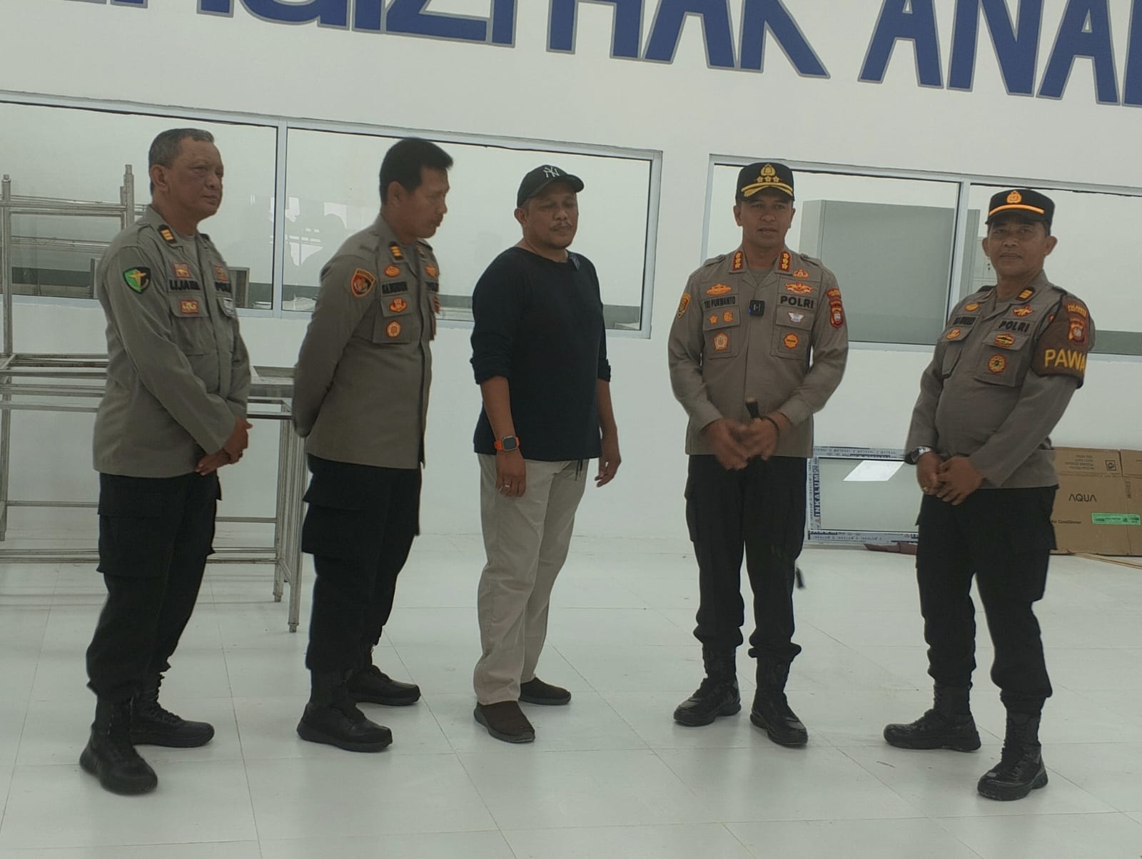 Kapolresta Pontianak Tinjau Progres SPPG 2, Pastikan Mekanisme MBG Berjalan Sesuai Prosedur