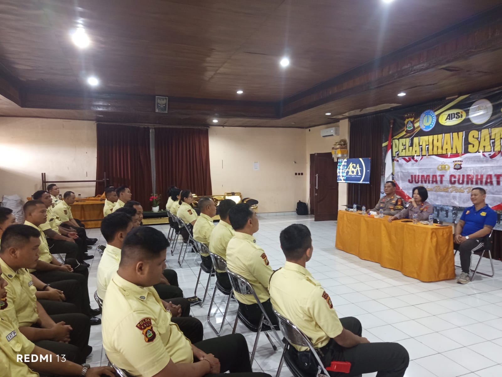 Polda Bali Dengarkan Curhat Satpam Denpasar, Wujud Sinergi Jaga Kamtibmas