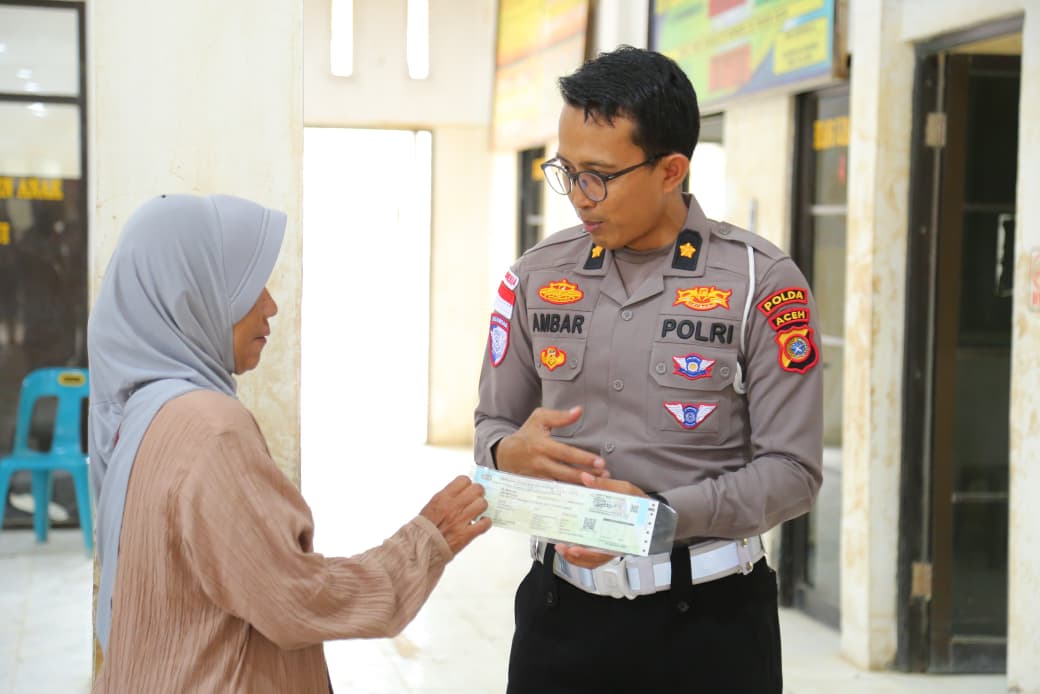 Polda Aceh Dirikan Posko Khusus Pengurusan STNK dan BPKB Pascabencana Aceh Tamiang
