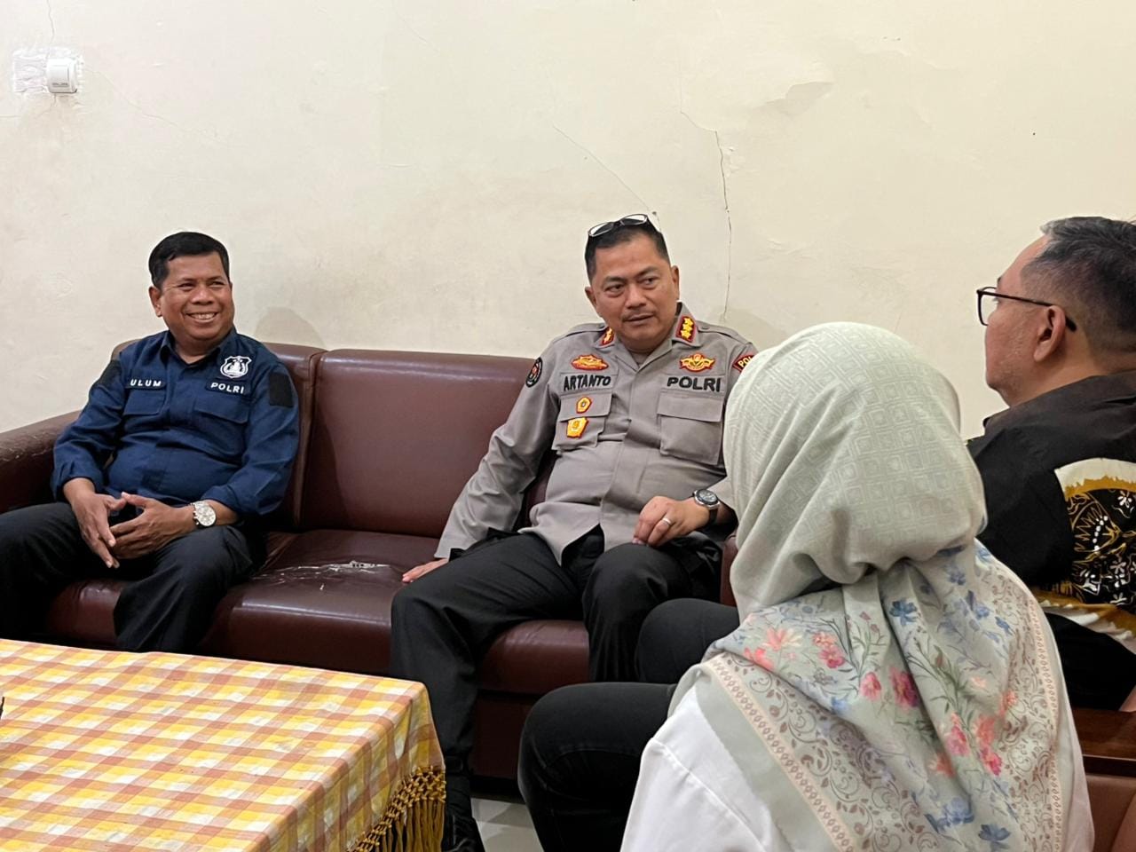 Kabidhumas Polda Jateng Sambangi Komisi Informasi, Perkuat Transparansi Publik