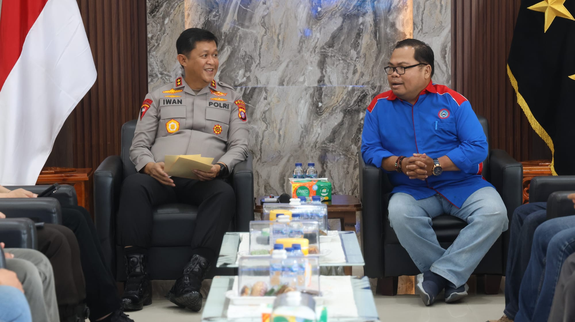 Kapolda Terima Audiensi Serikat Pekerja Kalteng, Bahas Sinergi dan Kerjasama Ketenagakerjaan