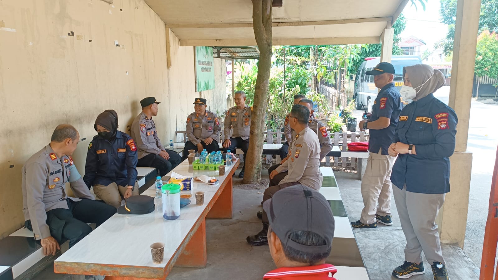 Layanan Kesehatan Sie Dokkes Polresta Pontianak Disambut Baik di Polsek Pontianak Barat