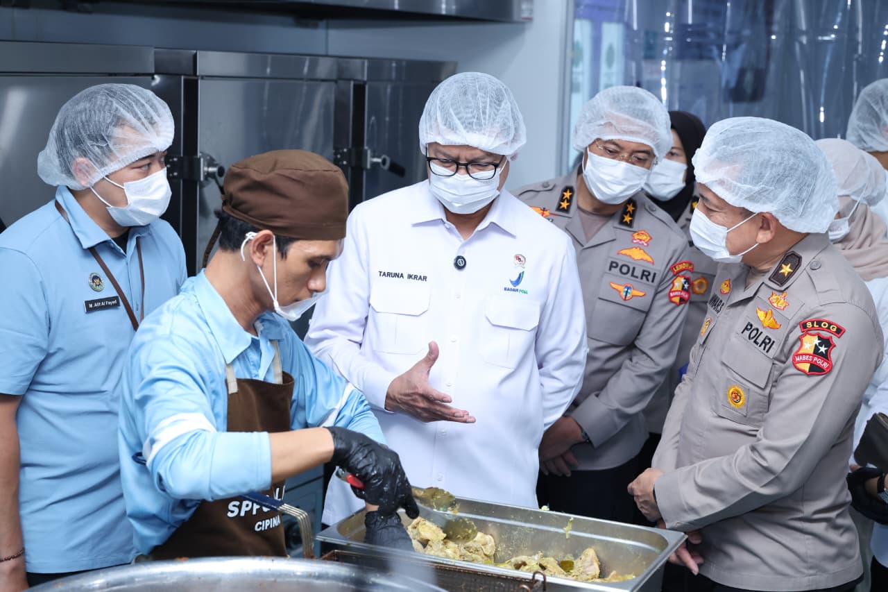 Standar Keamanan Pangan SPPG Polri Tuai Apresiasi dari BPOM