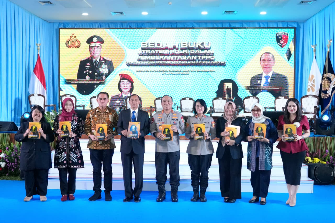 Wakapolri Ungkap Strategi Penanganan TPPO Melalui Peluncuran dan Bedah Buku