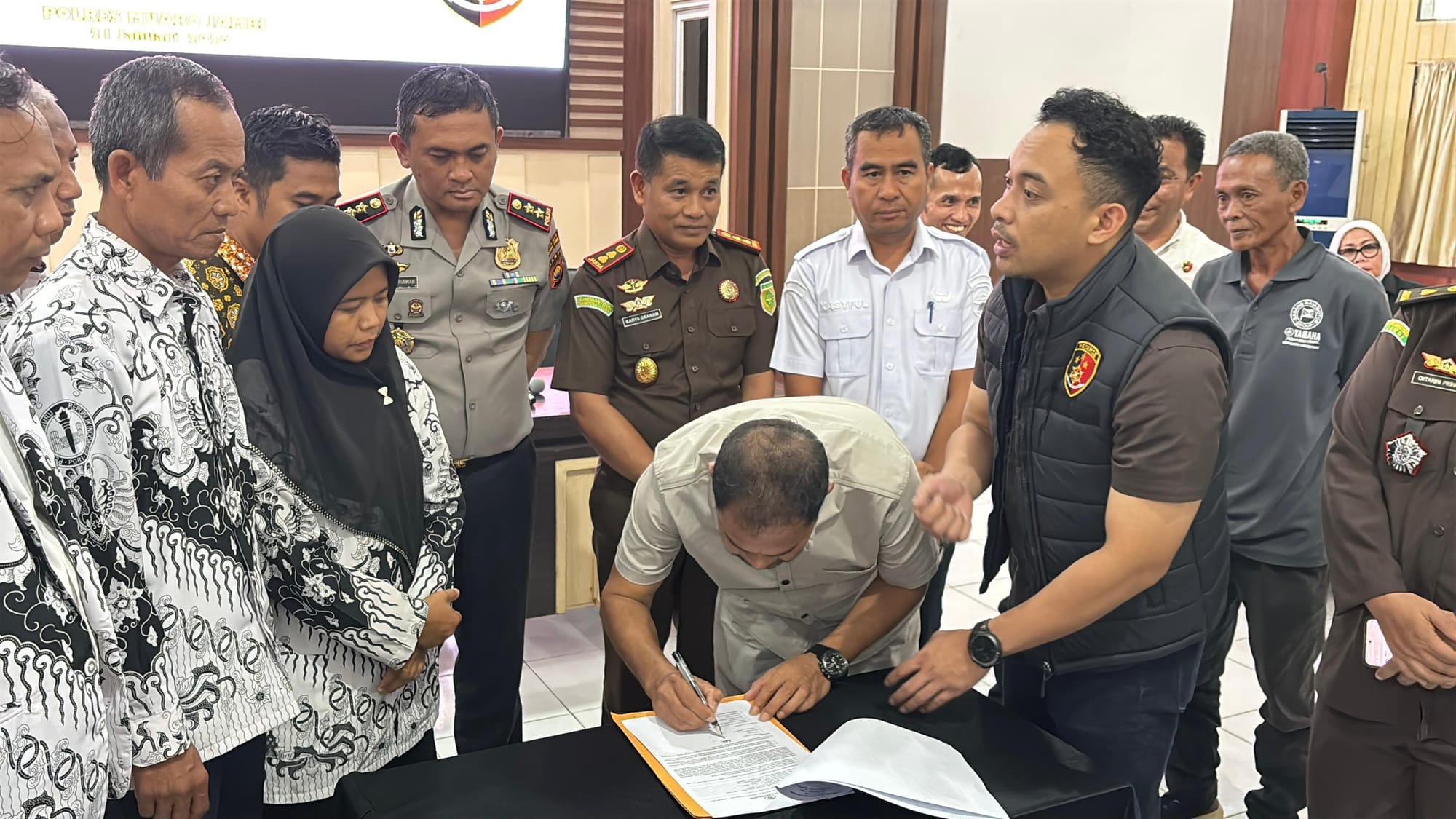 Polres Muaro Jambi Selesaikan Kasus Kekerasan Siswa Melalui Keadilan Restoratif