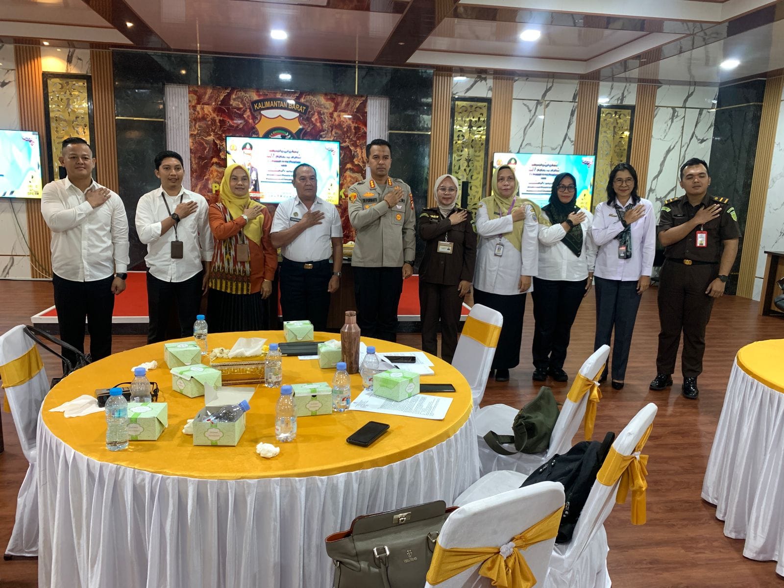 Transformasi Layanan Polri, Polresta Pontianak Ikuti Launching Satres PPA dan PPO Nasional