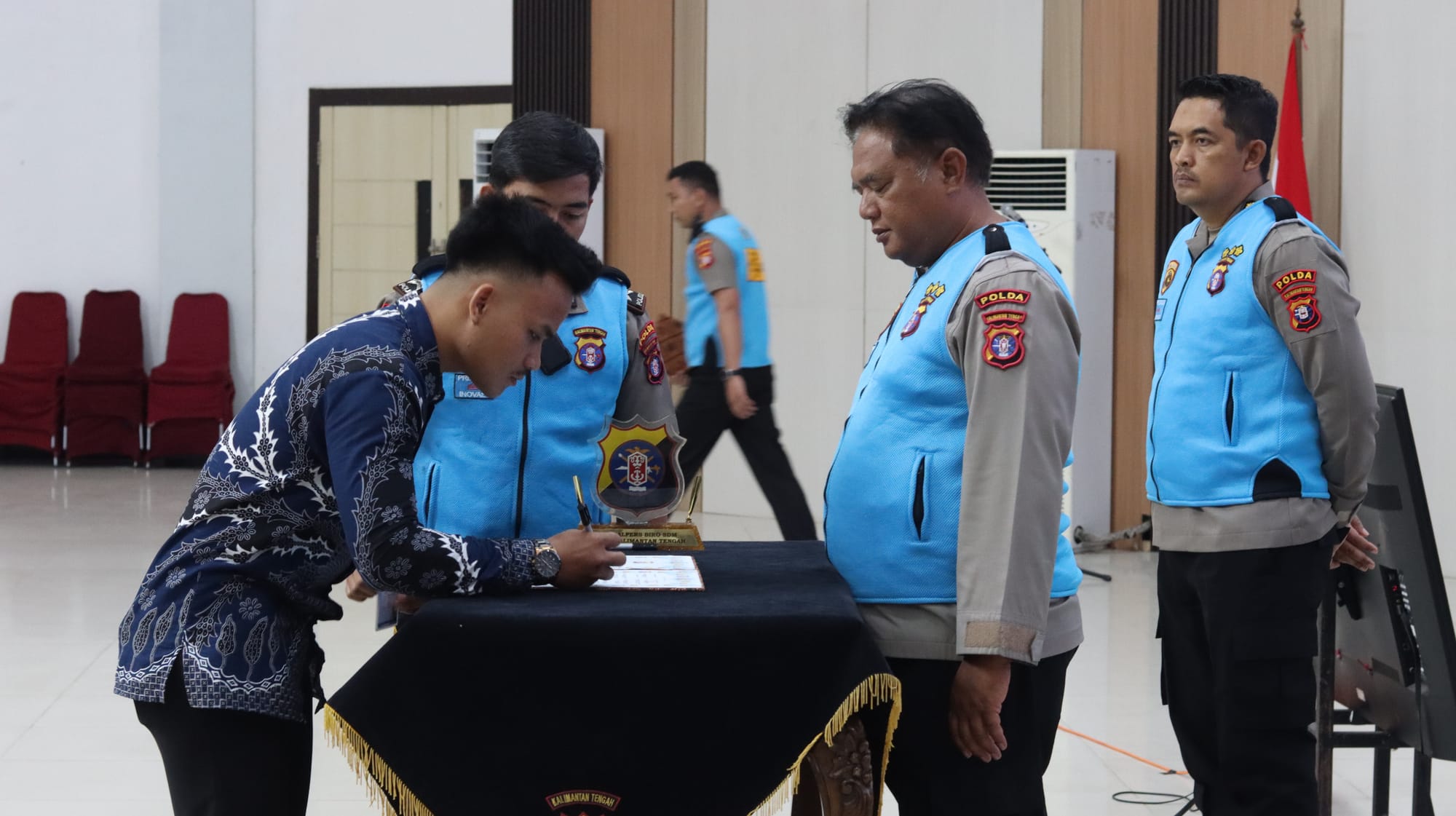 Komitmen Rekrutmen Bersih, Polda Kalteng Sumpah dan Pakta Integritas Seleksi SIPSS 2026