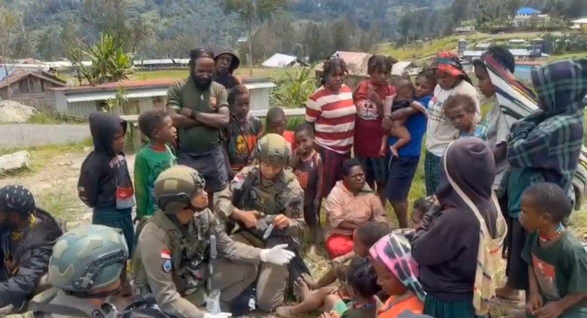 Operasi Damai Cartenz 2026 Hadirkan Layanan Kesehatan dan Keamanan Humanis bagi Warga Distrik Sinak