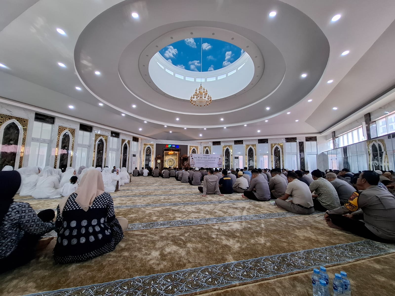 Dari Masjid ke Masyarakat, Polresta Pontianak Jadikan Isra’ Mi’raj Momentum Introspeksi Diri