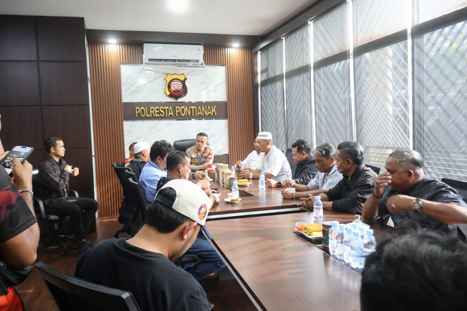 Perkuat Sinergi, Kapolresta Pontianak Rangkul Lintas Ormas Melayu