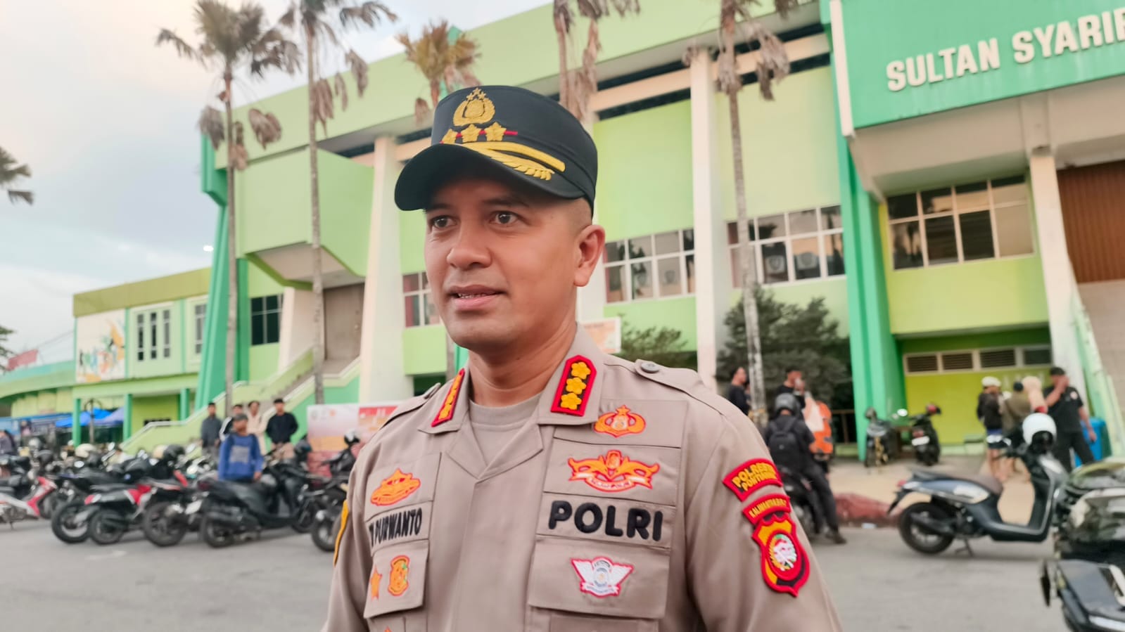 Perkuat Keamanan Kota, Polresta Pontianak Intensifkan Patroli Akhir Pekan