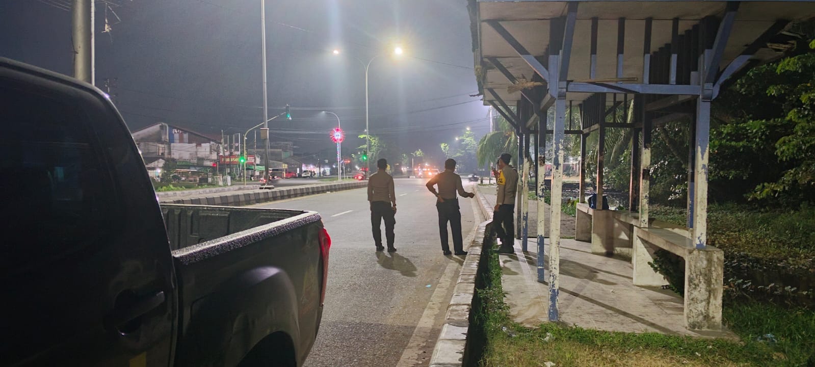 Cegah Kejahatan Jalanan, Enggang Timur Hadir di Tengah Aktivitas Warga