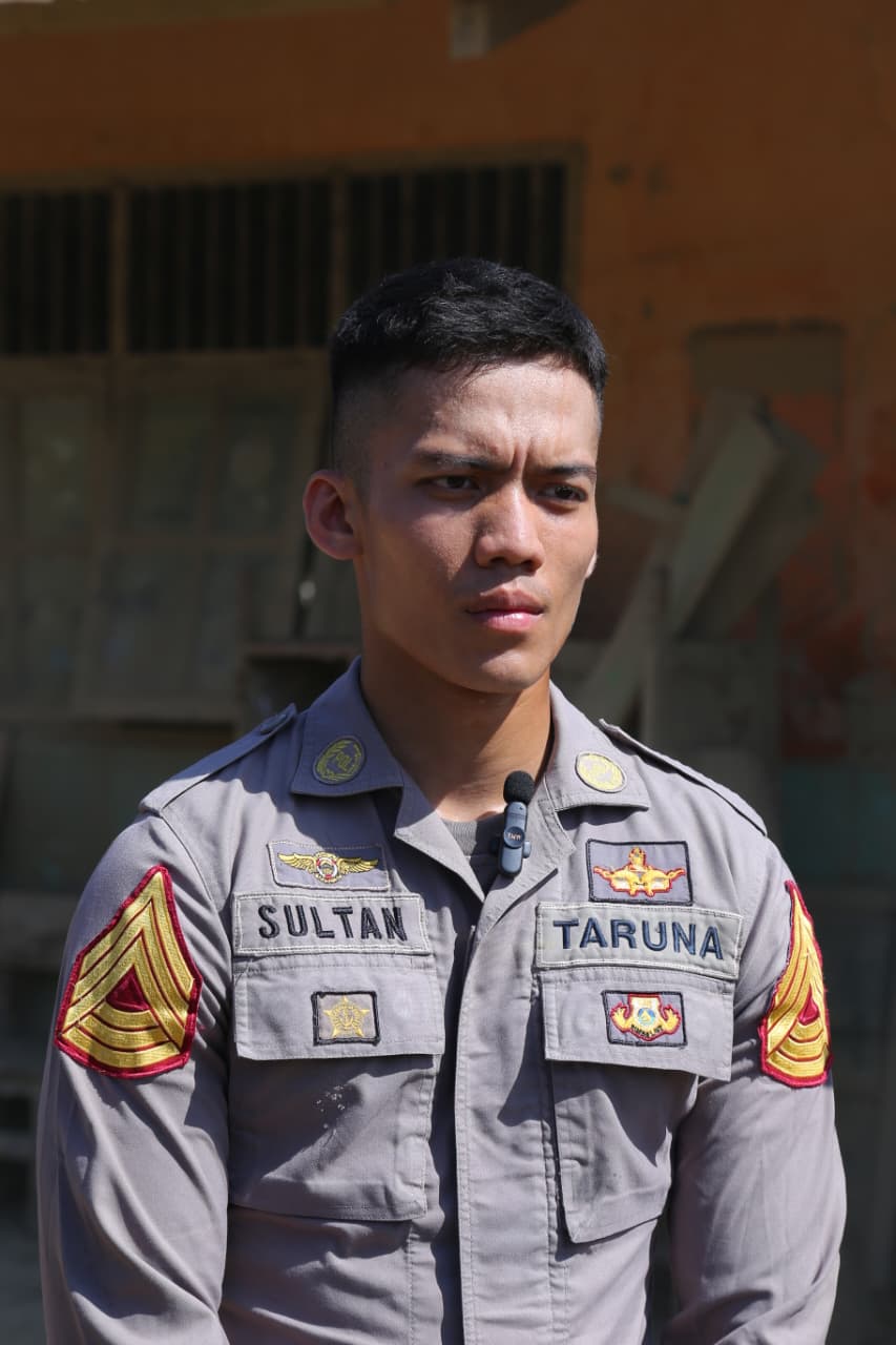 SD Negeri 4 Kuala Simpang Dibersihkan, Taruna Dorong Sekolah Kembali Normal