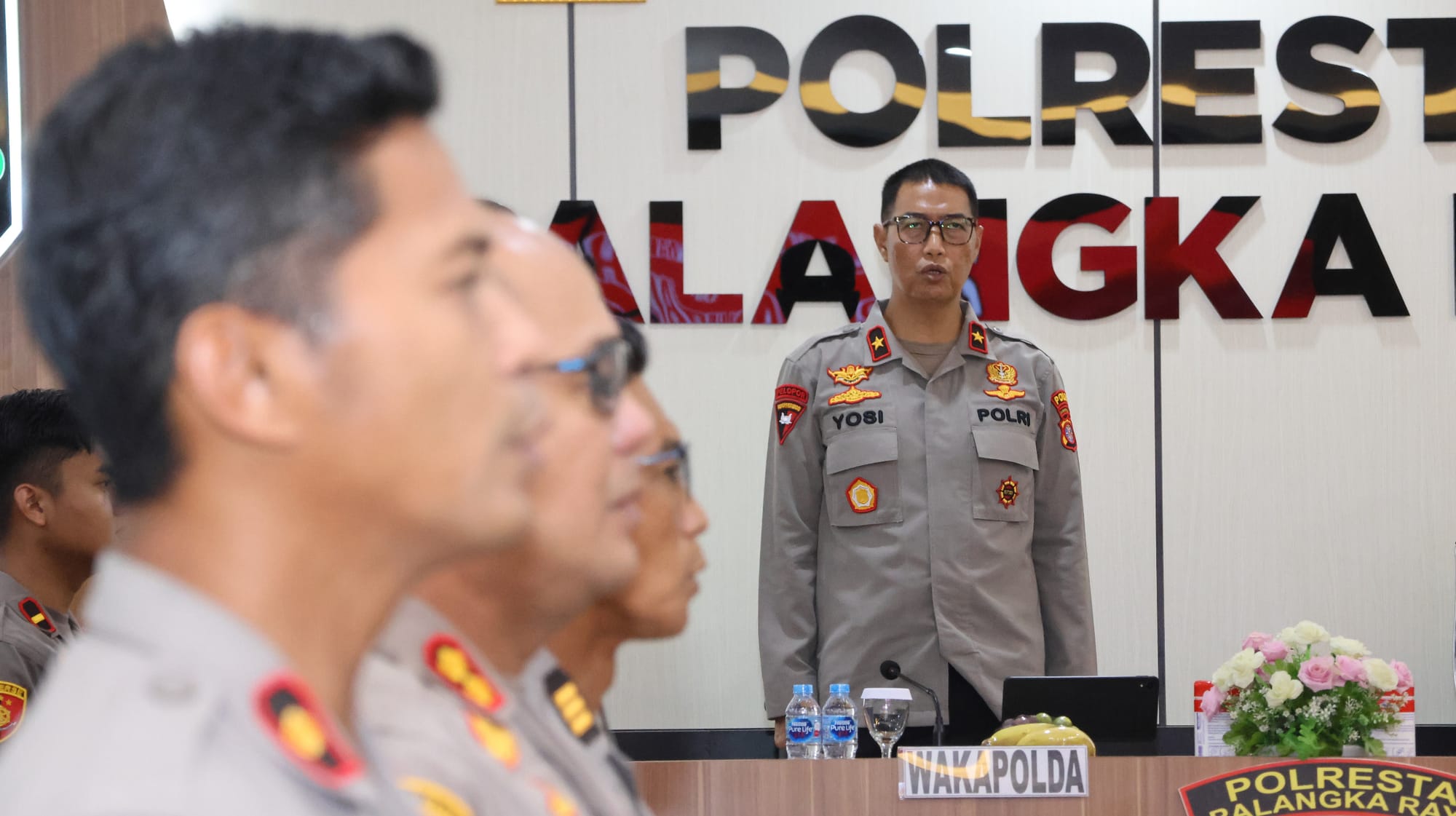 Kunjungan Perdana Wakapolda Kalteng ke Polresta Palangka Raya, Fokus Perkuat Layanan Publik dan Respons Cepat