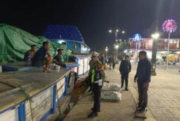 Enggang Resta Sambangi Waterfront Pontianak, Polisi Perkuat Pengamanan Malam Hari