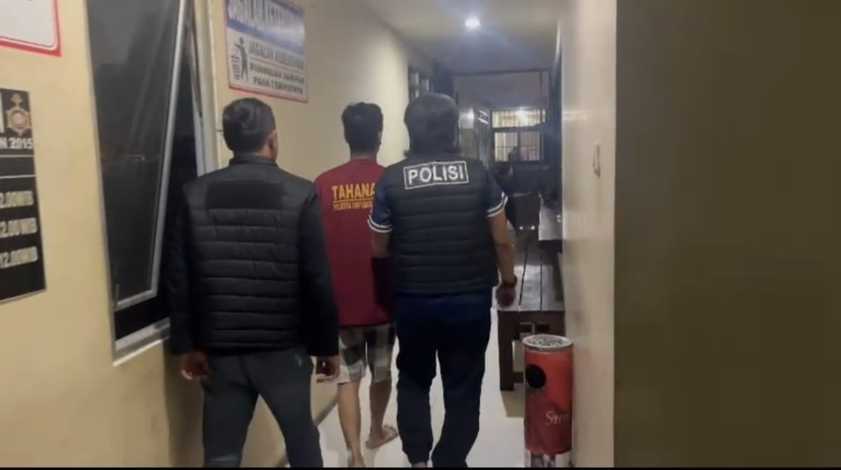 Emosi dan Mabuk, Juru Parkir di Gajah Mada Pontianak Bacok Teman Sendiri