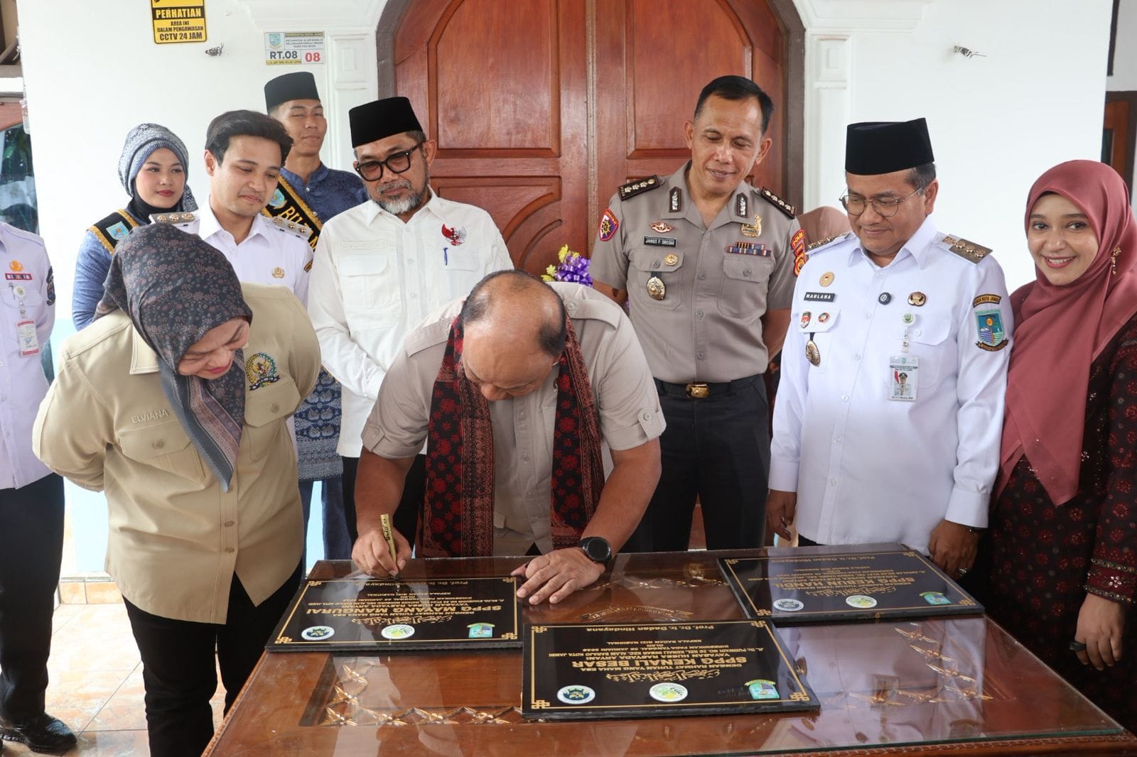 Perkuat Program Gizi Nasional, Irwasda Polda Jambi Hadiri Peresmian SPPG Terpencil oleh Kepala BGN