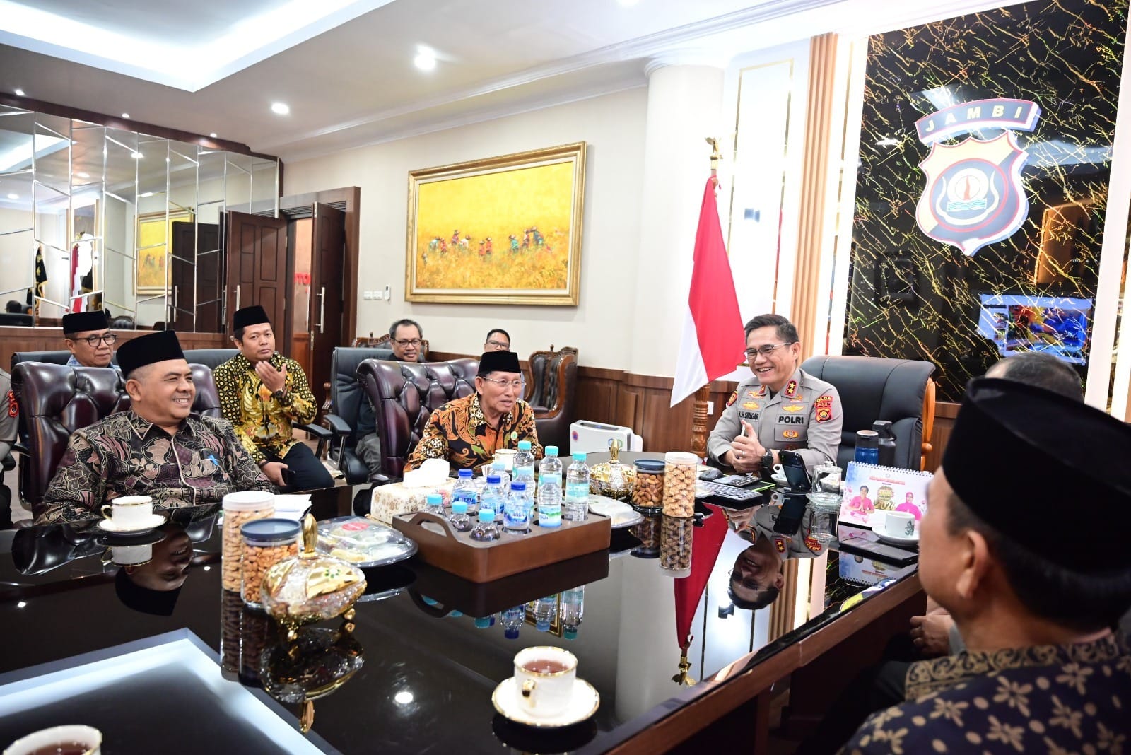 Bertemu MUI, Kapolda Jambi Perkuat Sinergi Cegah Radikalisme
