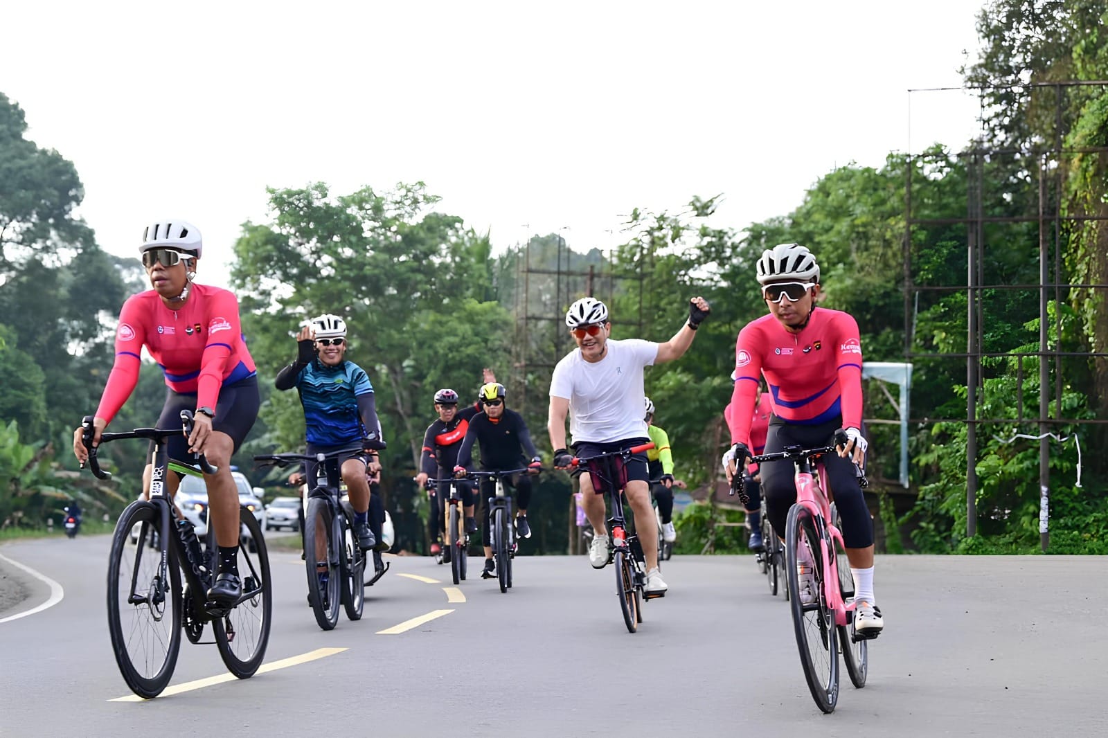Farewell Ride Polda Jambi Jadi Simbol Kebersamaan dan Penghormatan bagi Waka Polda