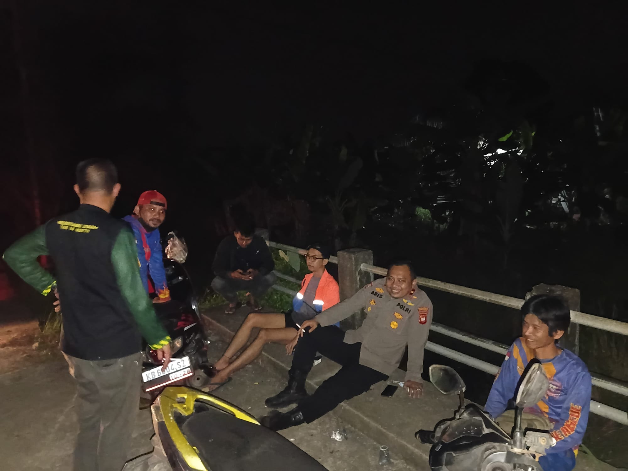Kebakaran Lahan Sungai Selamat Dalam, Aparat dan Warga Bahu Membahu
