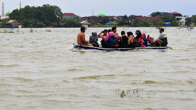 Banjir Rendam 25 Desa di Kudus, 15 Ribu KK Terdampak