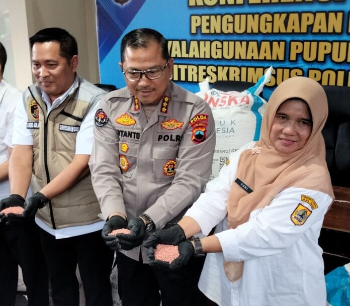 Polda Jateng Bongkar Penjualan Pupuk Subsidi Ilegal, Tiga Tersangka Raup Rp 6 Miliar